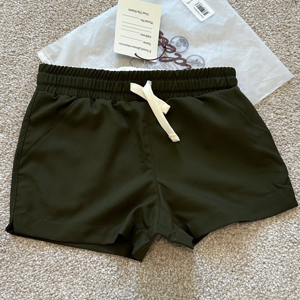 Cadets Olive Green Shorts